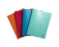 Protège-documents en polypropylène rigide recyclé Maïa 80 vues - A4 - Couleurs assorties