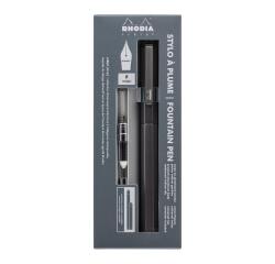 Rhodia Script Fountain Pen Nib F - Titanium