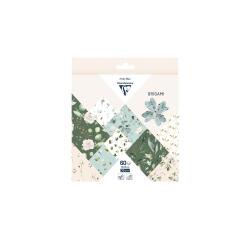 ORIGAMI, Mapje met 60 vellen 70g/m² in formaat 15x15cm - Romantisch - Veelkleurig