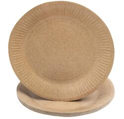 20 round cardboard plates, Ø 23 cm