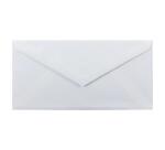 20 enveloppes DL (110x220mm) Toile Impériale doublées gommées - Blanc