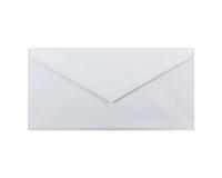 20 Canvas Imperial envelopes 110x220mm - White
