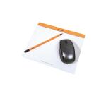 Tapis de souris Rhodia 19 x 23 cm 30 feuilles petits carreaux 5/5 en présentoir de 30 pièces - Orange