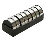 Clairefontaine Metallic Bolduc Ribbon - Set of 8 Rolls - 10m x 25mm