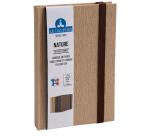 Nature Notebook 170x110, 192 lined pages - Brown