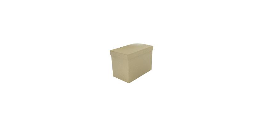 Boîte rectangle 17x10x12cm - Kraft