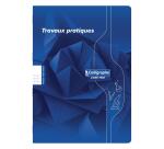 Cahier Travaux Pratiques piqué 7000 A4 144 pages grands carreaux 70 g + uni 90 g - Assortis