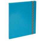 Iderama Notebook 220x170, 192 lined pages - blue