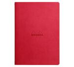 Rhodia Rhodiarama Notebook - A5 - Dotted - Sewn Spine - Poppy