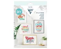 KIT DÉCOUVERTE - Lettering 20,5x1,5x30cm