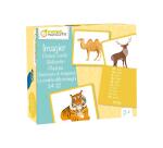 Imagier, Animaux sauvages - Multicolore