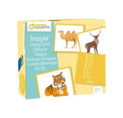 Imagier, Animaux sauvages - Multicolore