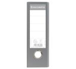 Registratore a leva A4 orizzontale carta marmorizzata, dorso balacron 80mm Grigio-dorso grigio - Grigio-dorso grigio