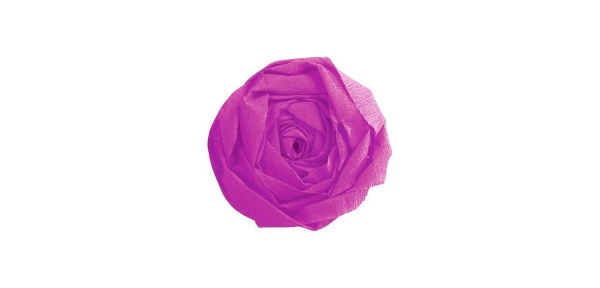 PAPIER CRÉPON, Paquet de 10 feuilles pliées 60% au format 2,50x0,50m