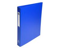 Classeur 4 anneaux cartonné Exacompta A4 - Dos 4 cm bleu