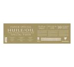 Papier Huile lin naturel paquet 10F 50x65cm 240g