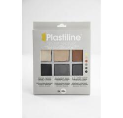 COFFRET 6 PAINS DE PLASTILINE - Assortis