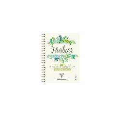 Herbier carnet spiralé 32F A4 180g
