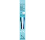 Doos van 25 plastic spiraal inbindruggen 8 mm - A4