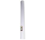 Nappe en rouleau papier gaufré Toile de lin - 18x50m - Blanc