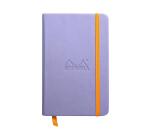 Rhodia Rhodiarama Notebook - 9 x 14 cm - Plain - Hard Cover - Iris