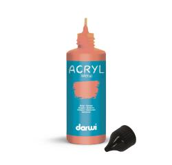 DARWI Acrylfarbe Metallic, Flasche 80ml, Kupfer - Kupfer