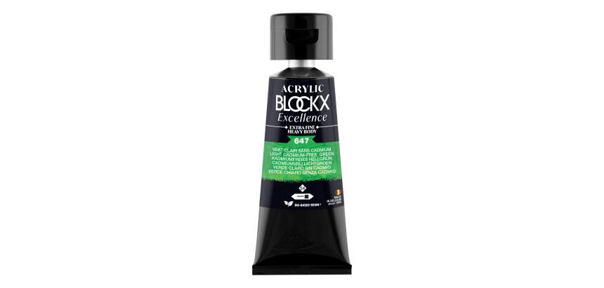Peinture acrylique extra-fine fine tube 75ml - Vert clair sans cadmium