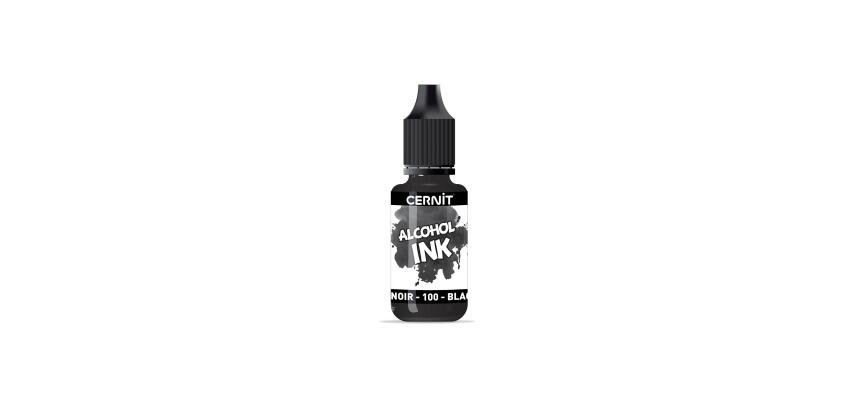 Alkoholtinte 20ml, Schwarz - Schwarz