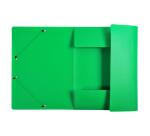Chemise à élastiques 3 rabats PP OPAK - A4 - Vert clair