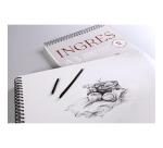 Ingres Etude bloc spiralé 100F A4 80g