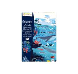 Educational puzzle, Sea world - Multicolour