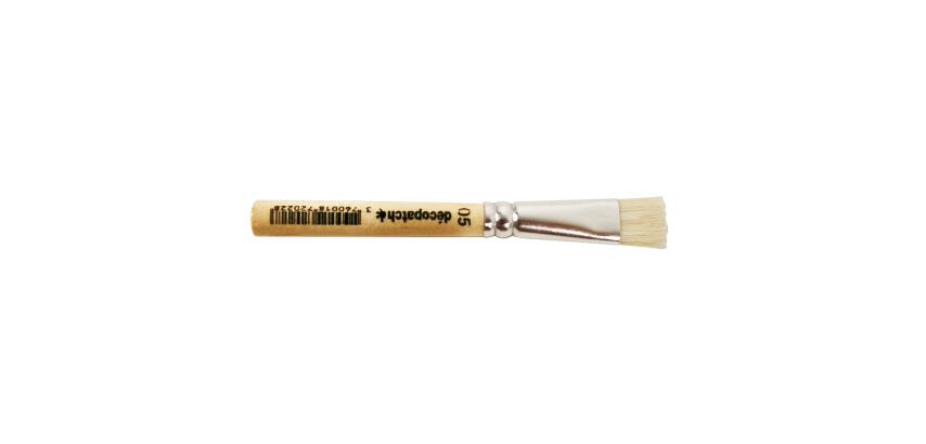 Penseel zijde n°5. - Beige