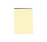 Block Pad Black Lined A4 70 Sheets Ylw - Black