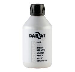 DARWI Perlmutt-Acrylfarbe, Flasche 250ml, Perlmuttweiß - Perlmuttweiß|