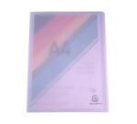 Protège-documents en polypropylène semi rigide Chromaline Pastel 60 vues - A4 - Couleurs assorties