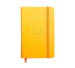 Rhodia Rhodiarama Notebook - 9 x 14 cm - Plain - Hard Cover - Daffodil Yellow