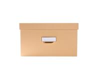 Lot de 3 boîtes de rangement OfficeByMe - Beige