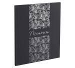 Livre d'or 100 pages tranche argent Titane