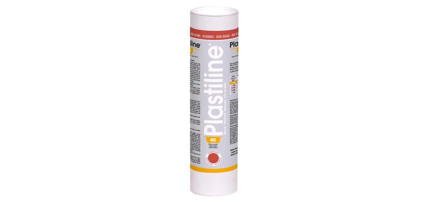 Plastiline 1kg, Hardness 40 - Red Ochre