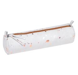 COSMICUIR suede Pennenzak Ø5,5x22 cm - Koper