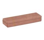 Plumier, en simili cuir, bois de rose