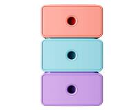 Module de classement Tiny Box 1 tiroir Candy Tidy - Couleurs assorties