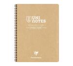 Clairefontaine Uninotes Recycled Project Book - A4+ - 160 Pages - 90gsm - Ruled + Dividers - Assortment