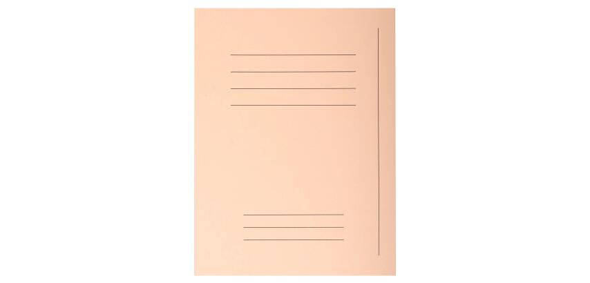 Pack of 50 pre-printed square cut folders Forever® 100% recycled - 24x32cm