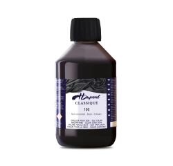 H Dupont classique 250ml, Seidenmalfarbe, Schwarz - Schwarz konzentriert