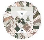 Clairefontaine Origami Paper - 15x15cm - 60 Sheets - Cosy Christmas (Multicolour) - Multicolour