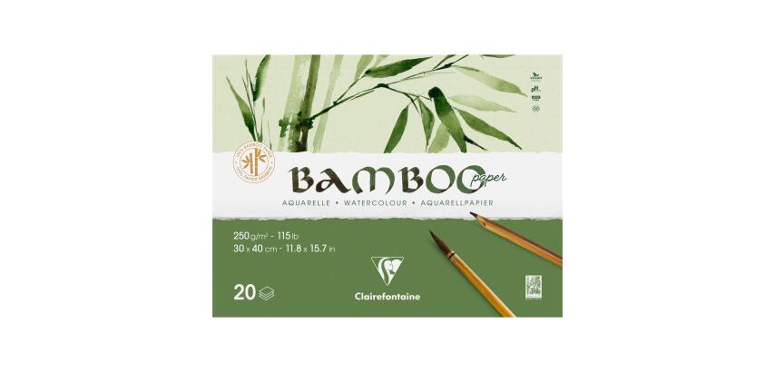 Bamboo Glued Pad 30x40cm 250g 20 Sheets