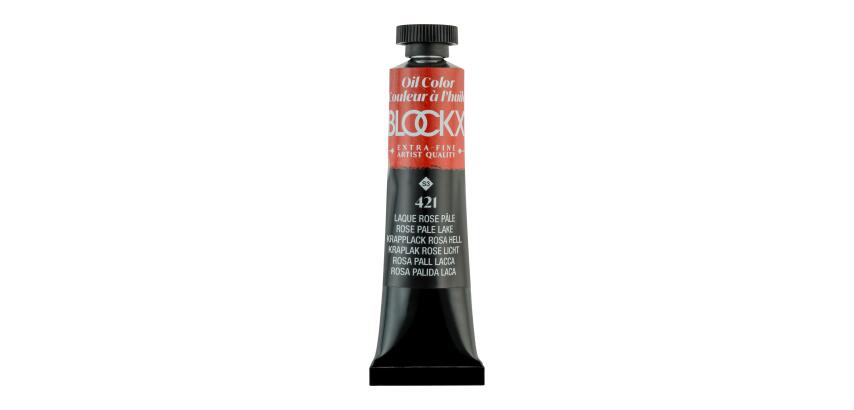 Peinture à l'huile extra-fine tube 20ml - Laque de Garance Rose Pâle