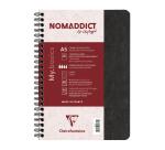Clairefontaine Nomaddict Notebook - A5 - Lined - 50 Sheets - 90gsm - Wirebound