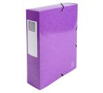 Filing box Iderama pressboard A4 S80 Ass - Assorted colours